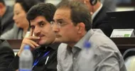 ببینید| نصب تصاویر رسول خادم در کمپ تیم‌های ملی کشتی
