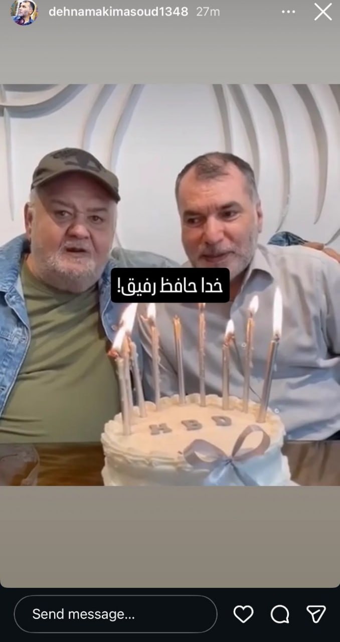 واکنش دهنمکی به درگذشت اکبر عبدی واکنش دهنمکی به درگذشت اکبر عبدی