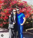 «مژده خنجری» خوشحال و خندان همراه همسرش +عکس