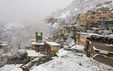 بارش زیبای برف در ماسولۀ گیلان