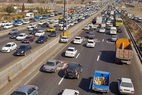 جاده چالوس یکطرفه شد