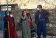 بازیگران «نون. خ ۳» با ماسک جلوی دوربین رفتند