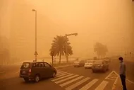 ببینید| طوفان گردوخاک در استان الانبار عراق