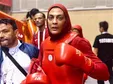 حرکات جنجالی شهربانو منصوریان در ساحل + فیلم