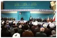 حضور یک محافظ در میان سران قوا در جلسه رهبر انقلاب +عکس