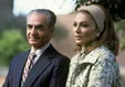 عکسی از محمدرضا پهلوی و فرح در سد کرج، سال ۱۳۴۲