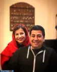 لیلی رشیدی در کنار مانی نوری پس از ۲۵ سال +عکس