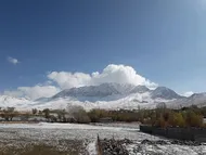 ببینید| ویدئویی جالب از بارش برف در ارتفاعات کرمان