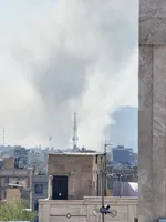 تصاویری از انفجارها در نواحی جنوب و جنوب شرق تهران