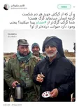 سردار سلیمانی در محل دفن صدام + عکس