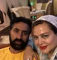 عاشقانه بهاره رهنما و شوهرش در خانه شان + عکس