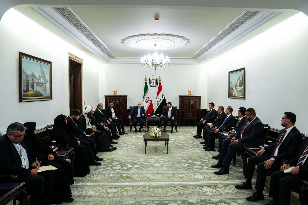 دیدار قالیباف با نخست وزیر عراق دیدار قالیباف با نخست وزیر عراق