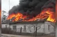 هدف قراردادن خانه مسکونی در حومه کی‌یف +فیلم
