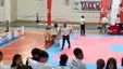 سیلی جنجالی مربی به دختر تکواندوکار پس از شکست +فیلم