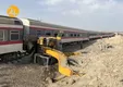 خروج قطار مسافربری مشهد یزد از ریل