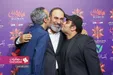 بوسه دو طرفه روی صورت حمید فرخ‌نژاد +عکس