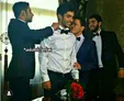 ساعد سهیلی و ساقدوش هایش + عکس
