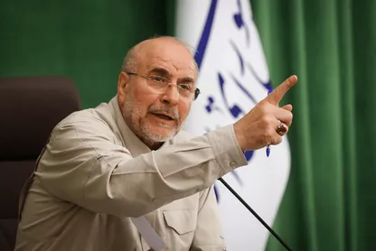 قالیباف: امپراتوری آمریکا در حکم کابینت شرودینگر با بشقاب‌های در حال سقوط است