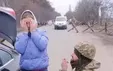خواستگاری سرباز اوکراینی در ایست بازرسی +فیلم