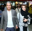 آریا عظیمی نژاد و همسرش در اکران فیلم خانه دیگری +عکس