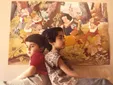 عکس خواهر و برادری سپند و کمند امیرسلیمانی در کودکی