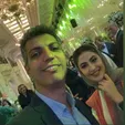 سلفی عادل فردوسی‌پور با بانوی عمارت +عکس