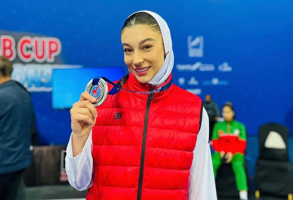 ساغر مرادی قهرمان تکواندو جهان شد ساغر مرادی قهرمان تکواندو جهان شد