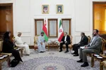 تصاویر| وزیر خارجه عمان با عراقچی دیدار کرد