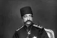 تصویر تاریخی ناصرالدین شاه در کنار مهدعلیا و عزت‌الدوله