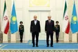 تصاویر استقبال رسمی قزاقستان از رئیس‌جمهور ایران منتشر شد