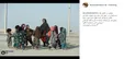 بازی عمو زنجیرباف الناز شاکردوست با لباس محلی +عکس