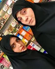 ظاهر محجبه الناز شاکردوست و شبنم مقدمی +عکس