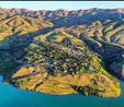 تصویر هوایی زیبا از طبیعت طالقان +عکس