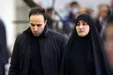 حضور فرزندان سردار سلیمانی در مراسم تشییع شهدا