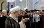 ببینید| نسبت خانوادگی حسن روحانی با مرجعی که نماز میت را بر پیکر رهبری خواند