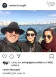 «رویا نونهالی» همراه همسر و دخترش +عکس