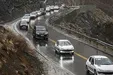 بارش برف و باران در محور‌های ۱۸ استان کشور