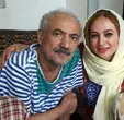 صبا کمالی در کنار پدرش+عکس