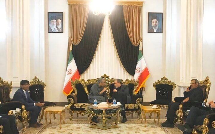 دیدار عراقچی و وزیر کشور پاکستان در مشهد دیدار عراقچی و وزیر کشور پاکستان در مشهد