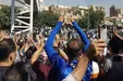ویدئویی از تجمع استقلالی‌ها و سر دادن شعار قهرمانی