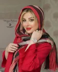 تیپ قرمز  نیوشا ضیغمی +عکس