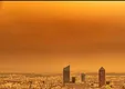 آسمان عراق نارنجی شد! +فیلم