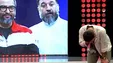گریه دردناک حامد آهنگی برای میناوند و انصاریان +فیلم
