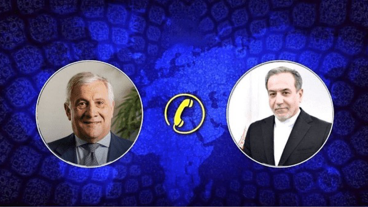 گفتگوی تلفنی عراقچی با همتای ایتالیایی گفتگوی تلفنی عراقچی با همتای ایتالیایی