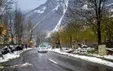 بارش برف و باران در جاده‌های ١١ استان کشور
