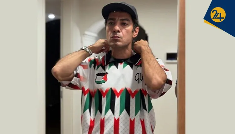 پیراهن فلسطین نوید محمدزاده و ۹۰۰ هزار آنفالو | چرا ناسیونالیسم ایرانی علیه سلبریتی‌های وطنی بسیج شد؟