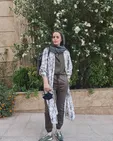 تیپ اسپرت سپیده خداوردی در خیابان + عکس