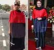 تقلید بازیگر زن جنجالی از لباس یک مدل خارجی خبرساز شد + عکس