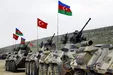 رزمایش آذربایجان و ترکیه در ۱۰ کیلومتری ایران +فیلم