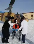 واژگونی جرثقیل در «عجب‌شیر» +عکس